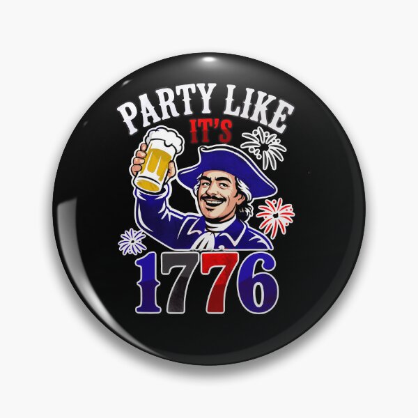 Item preview, Party like its 1776, July 4th, Independence Day v2, Bald Eagle designed and sold by mwebba2005.