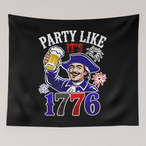 Item preview, Party like its 1776, July 4th, Independence Day v2, Bald Eagle designed and sold by mwebba2005.