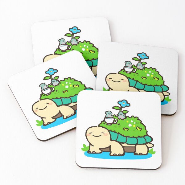 Item preview, Tea Time with Mouse, Bird, and Turtle designed and sold by Elinotes.