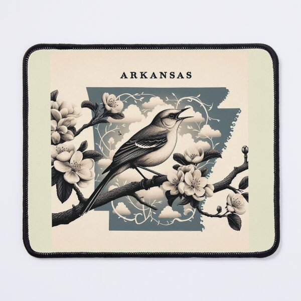 Item preview, Arkansas: Northern Mockingbird designed and sold by CornerStone57.