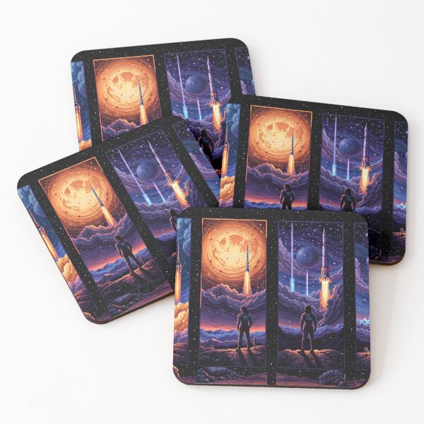 Item preview, Pixelscape Rocketz designed and sold by DigitalTecArts.