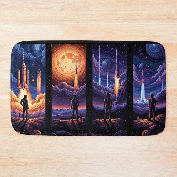Item preview, Pixelscape Rocketz designed and sold by DigitalTecArts.