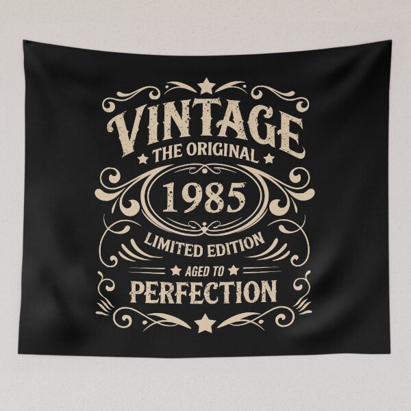 Item preview, Born in 1985 vintage 40th birthday whiskey themed designed and sold by Alexaltay.