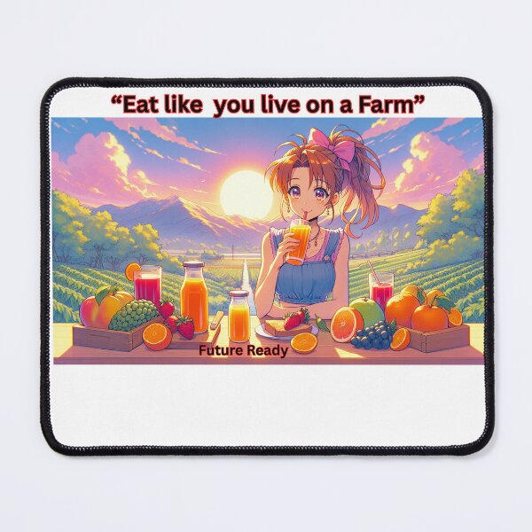 Item preview, Eat like you Live on a Farm designed and sold by FutureReady.