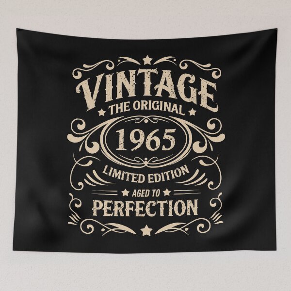 Item preview, Born in 1965 vintage 60th birthday whiskey themed designed and sold by Alexaltay.