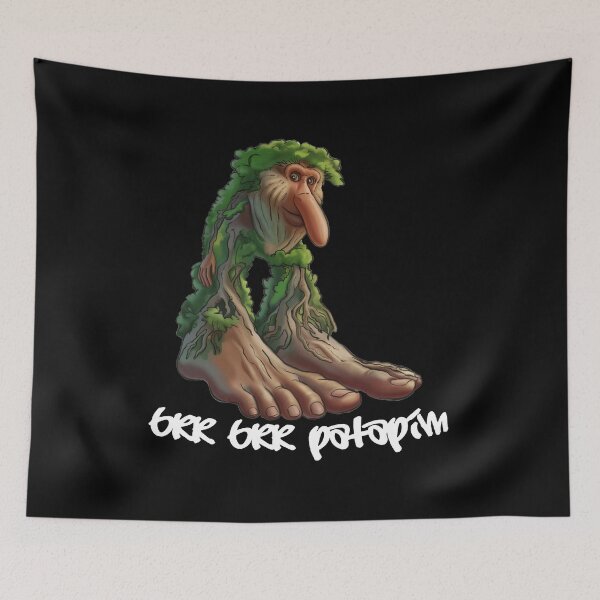Item preview, Brr brr Patapim Italian Monkey Brainrot designed and sold by MonkiFlipp.