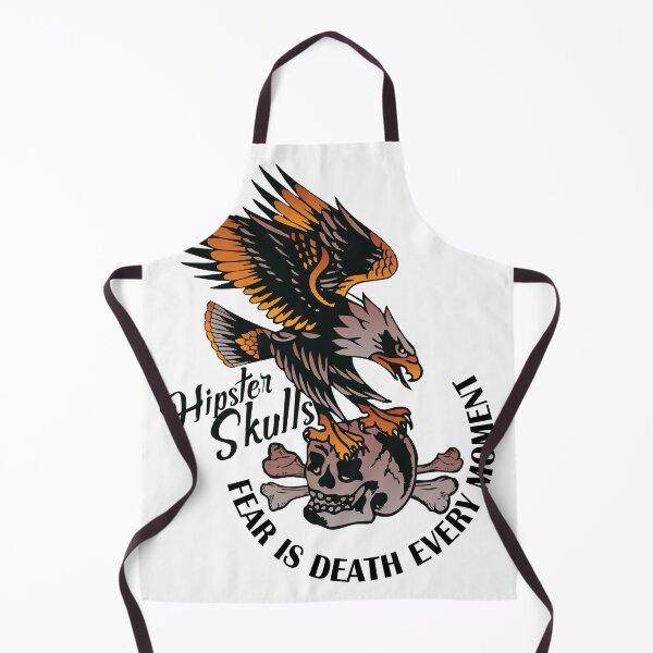 Item preview, vulture skull skull hipster skull old school fear death every moment designed and sold by Achille3777.