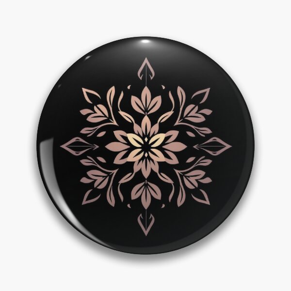 Item preview, CineFlora – Geometric Floral Logo with Cinematic Aesthetic & Symmetric Design designed and sold by Simply-Yours.