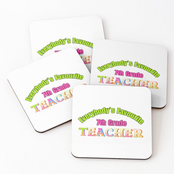 Item preview, Everybody’s Favourite 7th Grade Teacher designed and sold by DixieGirlStudio.