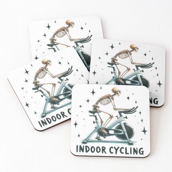 Item preview, Indoor Cycling, Funny Skeleton Indoor Cycling designed and sold by HaydenMillepied.