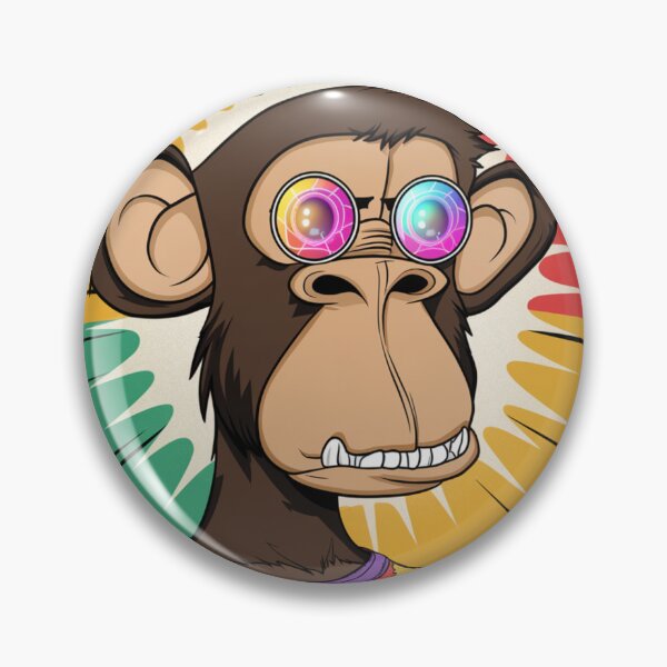 Aperçu de l'œuvre Pop Art Monkey – Le rebelle funky créée et vendue par Mystic Wild Studio.