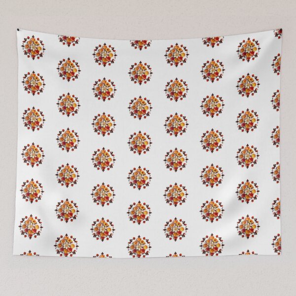 Item preview, Sunburst Bloom – Geometric Floral Logo with Retro Drama & Vibrant Contrast designed and sold by Simply-Yours.