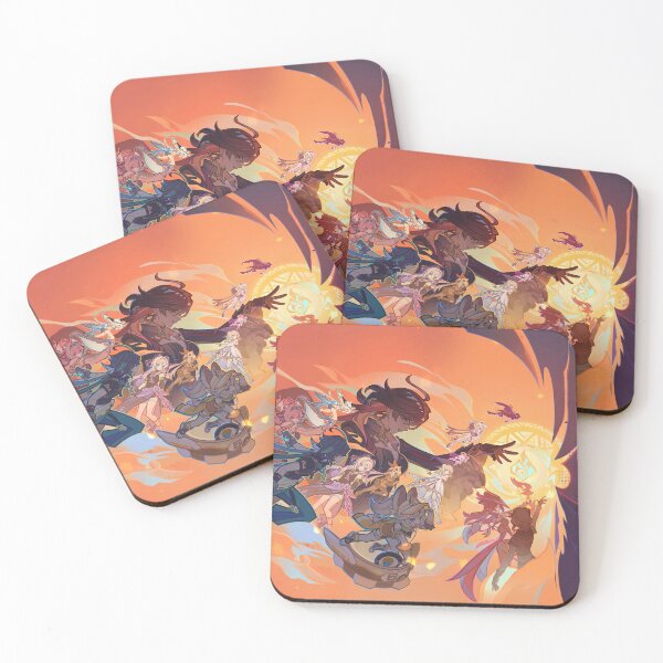 Item preview, Pilgrim's Chronicle Artwork, Genshin Impact designed and sold by Astral Drop.