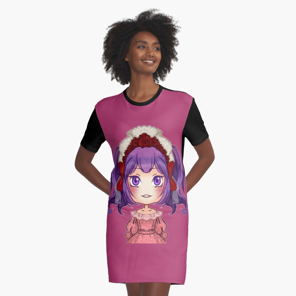 Item preview, Graphic T-Shirt Dress designed and sold by Hawa777ARTS.