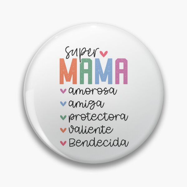 Item preview, Super Mama - Amorosa, Amiga, Protectora, Valiente, Bendecida designed and sold by KolbaVison.