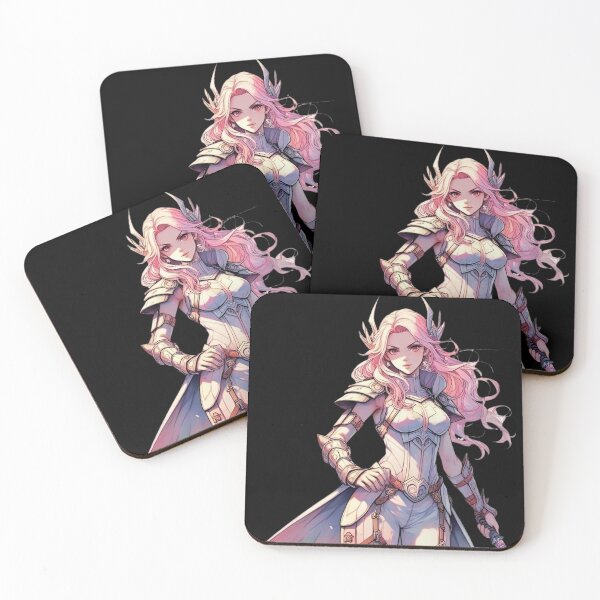 Item preview, Enchanting Warrior Princess in Pink Armor designed and sold by DixieGirlStudio.