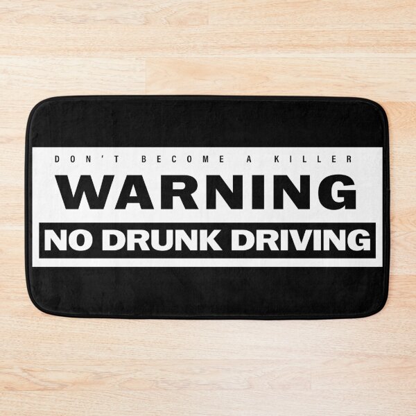 Item preview, Warning: No drunk driving designed and sold by Chrisna Senatus.