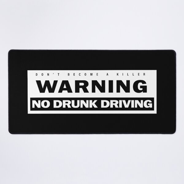 Item preview, Warning: No drunk driving designed and sold by Chrisna Senatus.