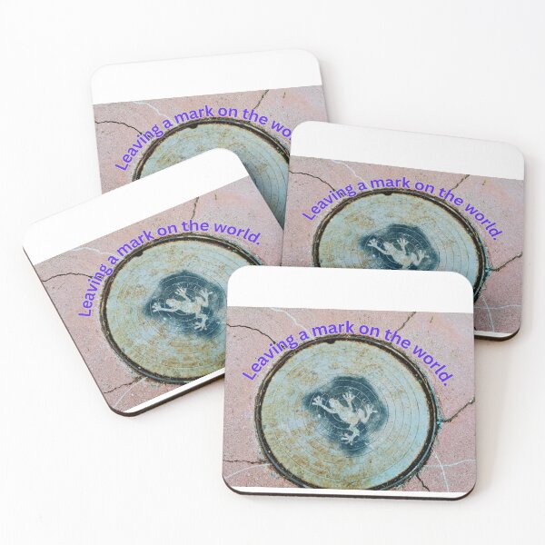 Item preview, Frog leaves mark designed and sold by 3Pdesigncreators.