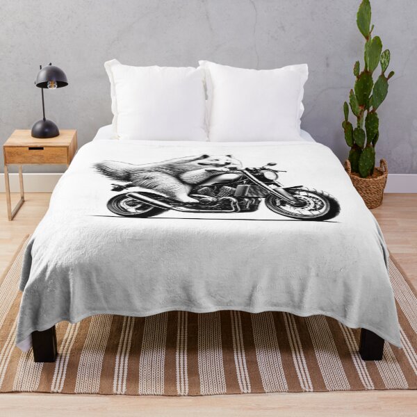 Item preview, Cool Maremma Sheepdog Riding a Motorcycle Biker Dog Lover designed and sold by Kimberley King Art  King Art.