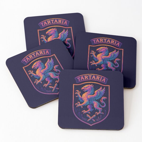 Item preview, Tartaria Griffin Crest – Psychedelic Tartarian Empire Symbol designed and sold by NatIntrovertSoc.