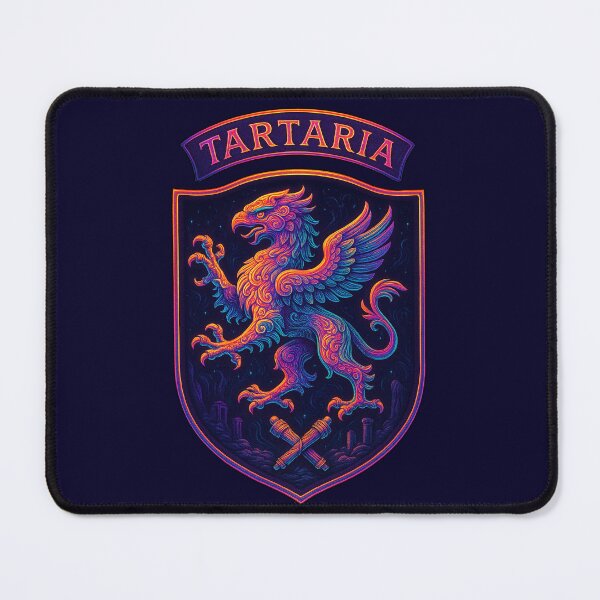 Item preview, Tartaria Griffin Crest – Psychedelic Tartarian Empire Symbol designed and sold by NatIntrovertSoc.