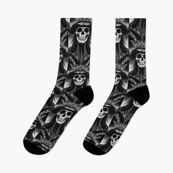 Item preview, Heavy Metal Skull Art designed and sold by TheDarkWardrobe.