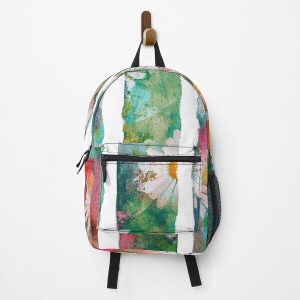 Item preview, Watercolor Flower Stripes – Spring Wildflowers Watercolor Flower Stripes – Spring Wildflowers designed and sold by GabbyKI261.