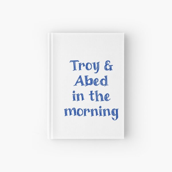 Item preview, Troy and Abed in the Morning – Community Logo Style designed and sold by RealLifeMerchies.