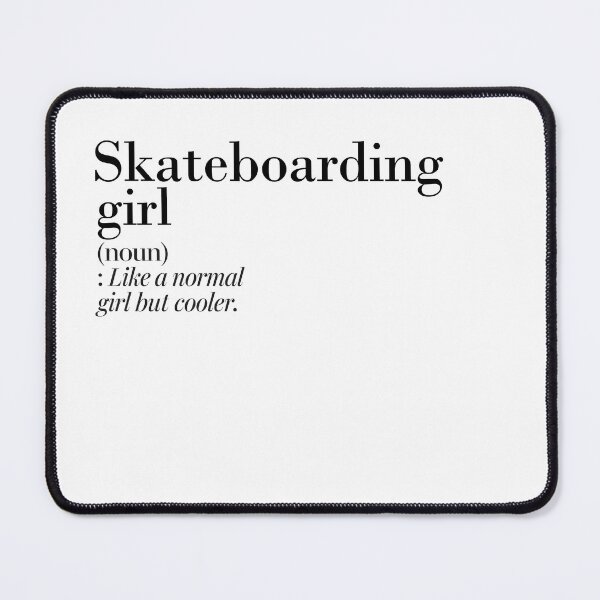 Item preview, Skateboarding Girl Definition - Funny Skateboarding Lover designed and sold by Watsonarts.