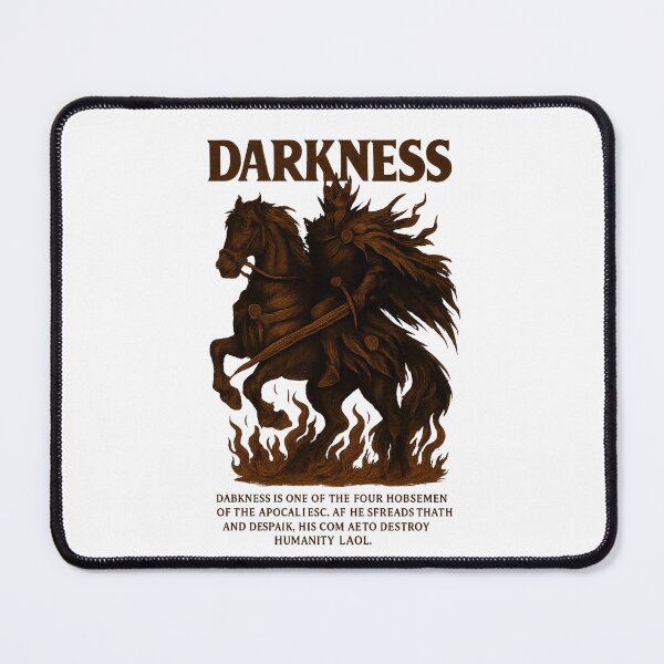 Item preview, Dark Horse Rider – Apocalyptic Warrior Art designed and sold by Ironzoulz.