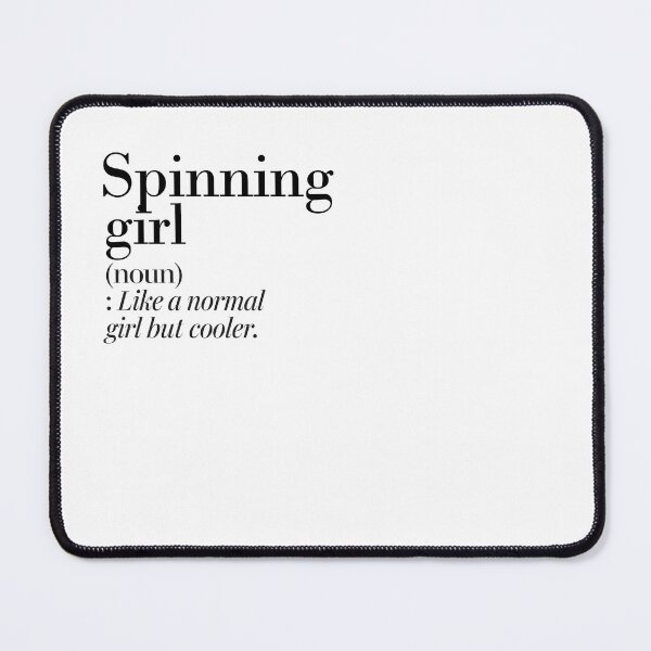 Item preview, Spinning Girl Definition - Funny Spinning Lover designed and sold by Watsonarts.