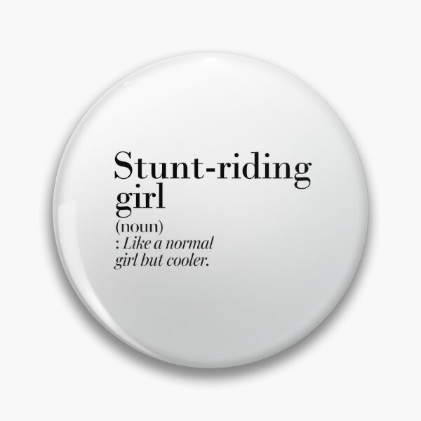 Item preview, Stunt-riding Girl Definition - Funny Stunt-riding Lover designed and sold by Watsonarts.