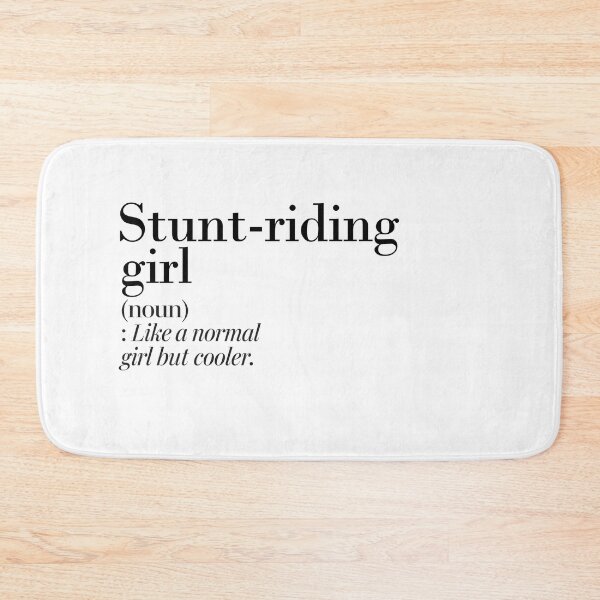 Item preview, Stunt-riding Girl Definition - Funny Stunt-riding Lover designed and sold by Watsonarts.