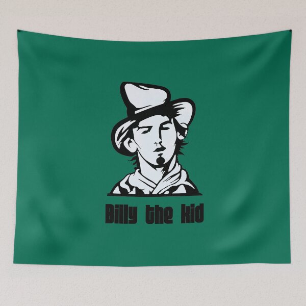 Item preview, billy the kid criminal cowboy wild west designed and sold by untagged-shop.