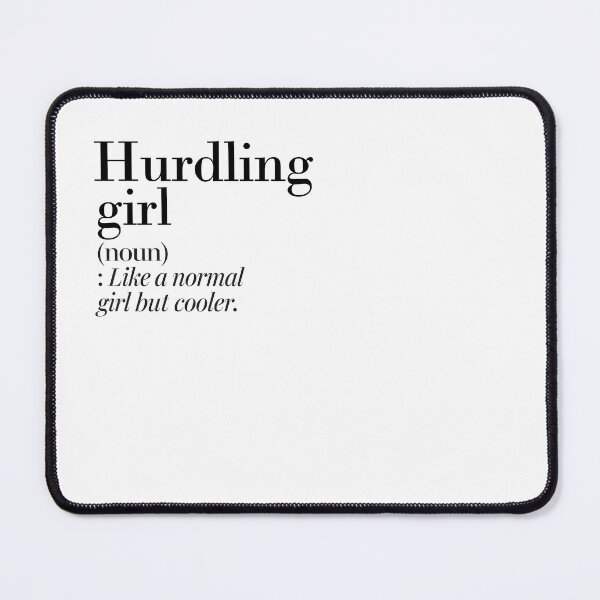 Item preview, Hurdling Girl Definition - Funny Hurdling Lover designed and sold by Watsonarts.
