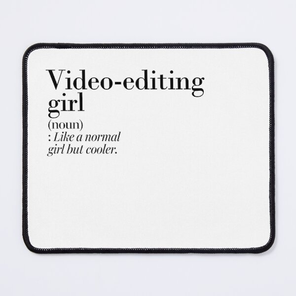 Item preview, Video-editing Girl Definition - Funny Video-editing Lover designed and sold by Watsonarts.