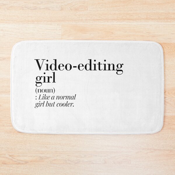 Item preview, Video-editing Girl Definition - Funny Video-editing Lover designed and sold by Watsonarts.