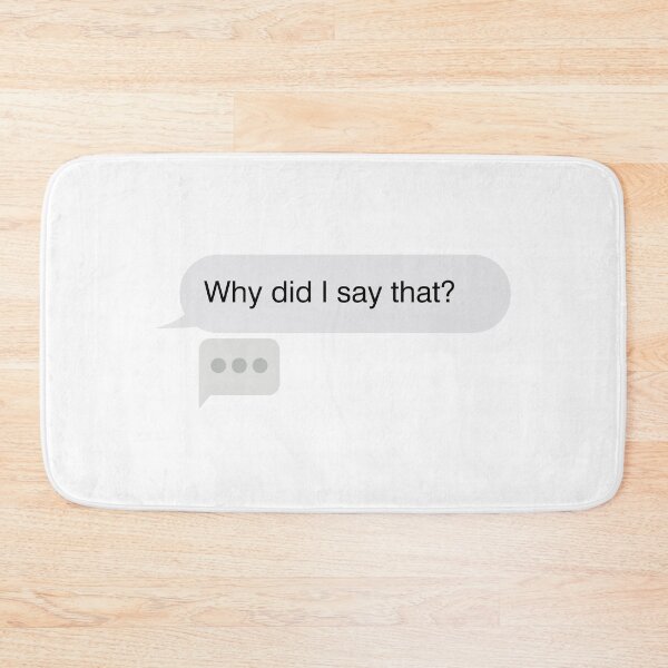 Item preview, iPhone text bubble message style - Overthinking, Worry and Anxiety designed and sold by mimiscreativity.