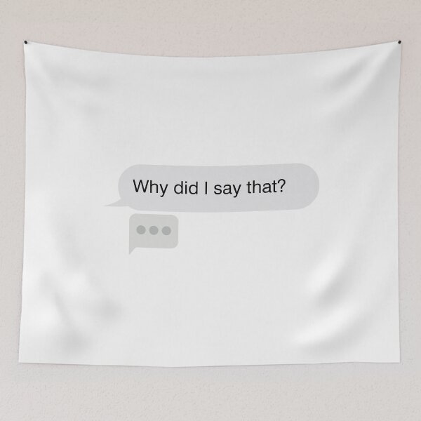 Item preview, iPhone text bubble message style - Overthinking, Worry and Anxiety designed and sold by mimiscreativity.