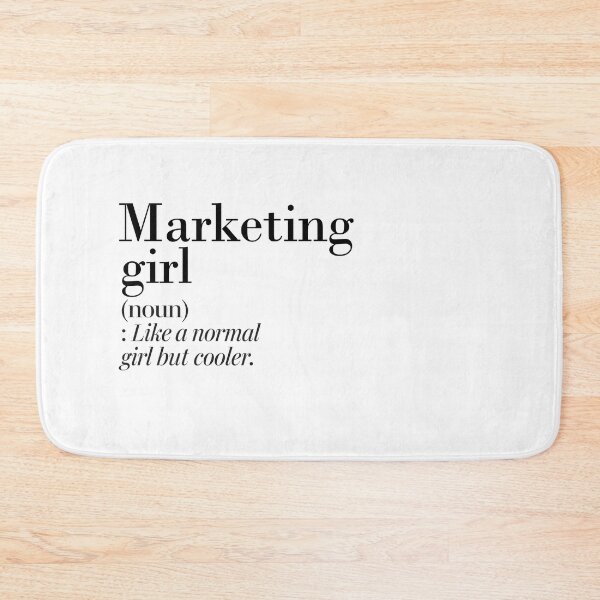 Item preview, Marketing Girl Definition - Funny Marketing Lover designed and sold by Watsonarts.