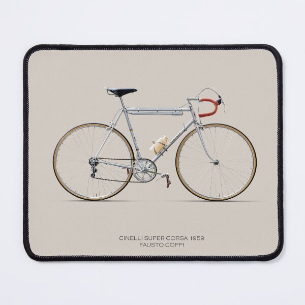 Item preview, Cinelli Supercorsa 1959 Poster | Vintage Italian Road Bike Art | Retro Cycling Wall Print | Classic Bicycle Decor | Gift for Cyclists designed and sold by nahinuke.