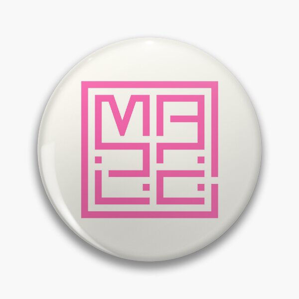 Item preview, Maze Word Composition in Square Shape Pink Feminine Color designed and sold by Wiggly Lines.
