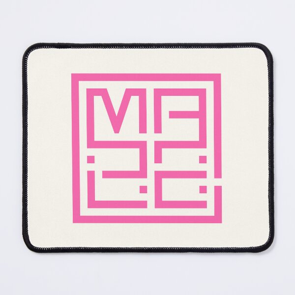 Item preview, Maze Word Composition in Square Shape Pink Feminine Color designed and sold by Wiggly Lines.