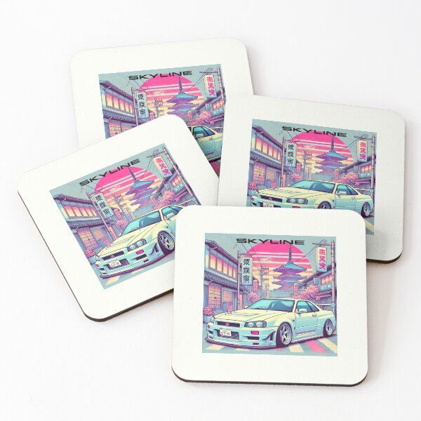 Item preview, R34 Skyline GT-R Tokyo Sunset  designed and sold by TheArtOfCar.