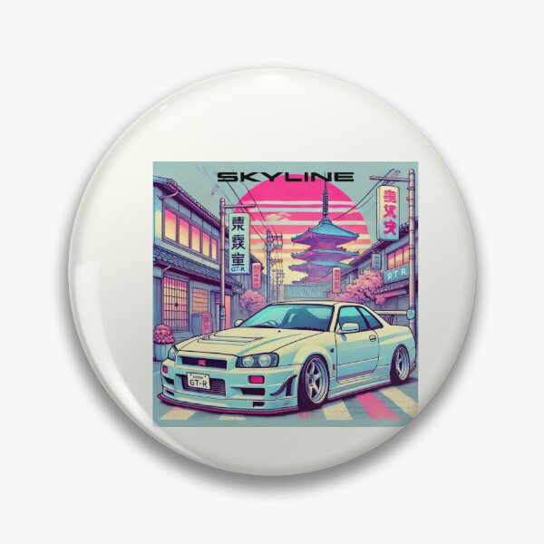 Item preview, R34 Skyline GT-R Tokyo Sunset  designed and sold by TheArtOfCar.