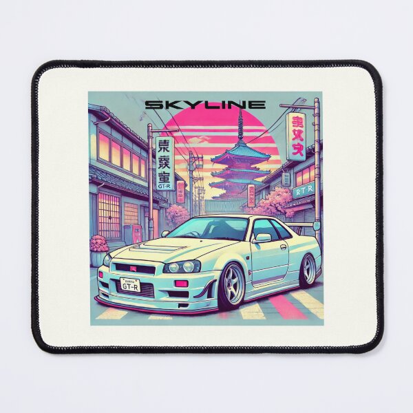 Item preview, R34 Skyline GT-R Tokyo Sunset designed and sold by TheArtOfCar.