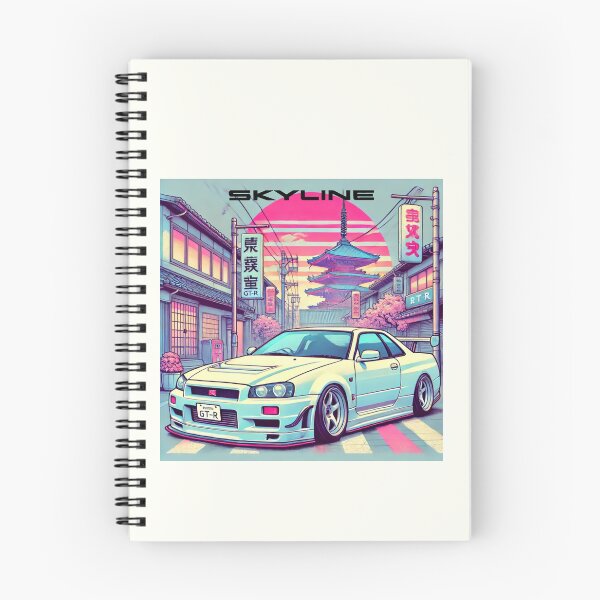 Item preview, R34 Skyline GT-R Tokyo Sunset  designed and sold by TheArtOfCar.