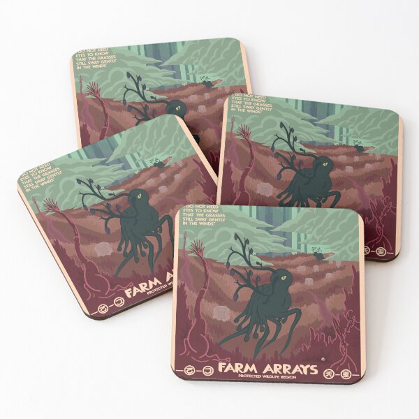 Item preview, Farm Arrays National Park (Rain World) designed and sold by 5CentArt.