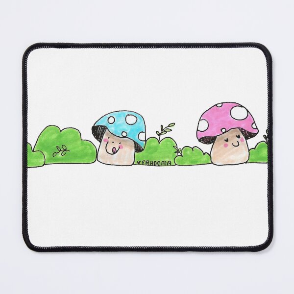 Item preview, Pastel colored mushrooms designed and sold by Fradema.